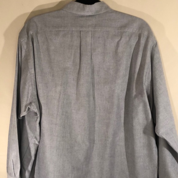 Ralph Lauren Gray Button-Down Size XL Neck 16.5 - Picture 7 of 8